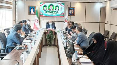 برگزاری شورای معاونین بنیاد شهید و امور ایثارگران استان گیلان