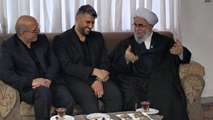 دیدار دبیرکل مجمع جهانی اهل بیت (ع) با خانواده سردار محمدعلی حق بین در لنگرود