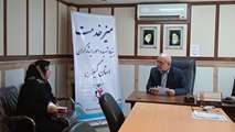 میزخدمت مدیرکل بنیاد شهید گیلان با جامعه ایثارگری برگزار شد