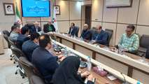 جلسه مشترک بنیاد شهید و امور ایثارگران استان گیلان، آسایشگاه سالمندان و معلولین استان و بیمه دی گیلان