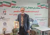 آزاده گیلانی اسماعیل نیکی مقام سوم رالی خانوادگی ایثارگران را کسب کرد