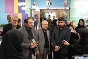 بازدید مدیرکل دفتر دانش‌پژوهان و تشکل‌های شاهد و ایثارگر از کتابخانه مرکزی رشت