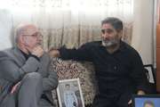 دیدار مدیرکل بنیاد شهید گیلان با خانواده‌های شهدای ناو دنا در لنگرود و صومعه‌سرا