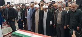  مراسم تشییع پیکر پاک شهید علی مزروعی احمد سرایی 