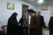 مقام شهادت موجب آرامش قلب والدین شهدا می شود