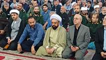 مراسم دومین سالگرد شهادت شهید جمهور آیت الله سیدابراهیم رئیسی و شهدای خدمت با حضور مدیرکل و مدیران بنیاد شهید و امور ایثارگران استان گیلان در مصلی رشت